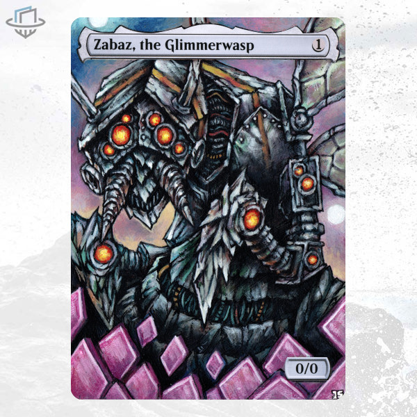 Zabaz, the Glimmerwasp by JomAlters — Alter Sleeves Zabaz, the Glimmerwasp by JomAlters — Alter Sleeves