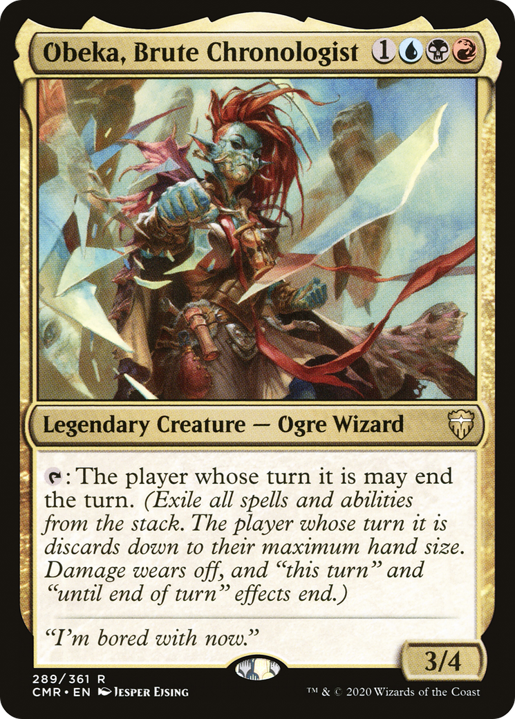 Obeka, Brute Chronologist by IncrediblyFrustrating — Alter